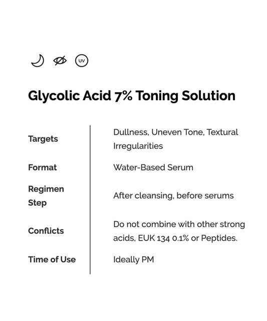The Ordinary Glycolic Acid 7% Toning Solution 240Ml